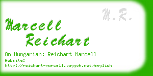 marcell reichart business card